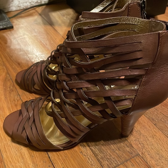 Dani Black Gladiator Heels 10 - Picture 2 of 5